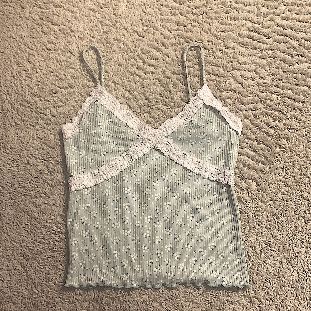 Floral tank top